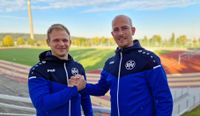 Neues BFV-Trainerduo: Cheftrainer Robert Scheppers (r.) und Co-Trainer Marcel Dittmar (l.)